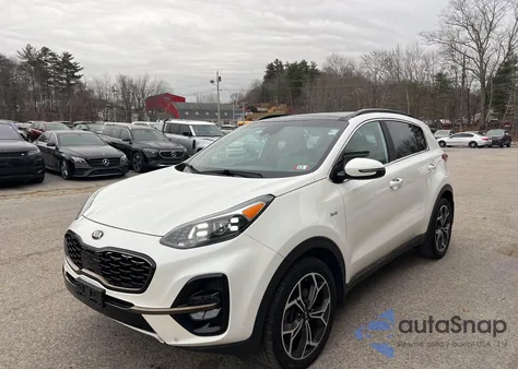 2020 Kia Sportage Sx Turbo z USA, uszkodzony, nr VIN KNDPRCA60L7661452